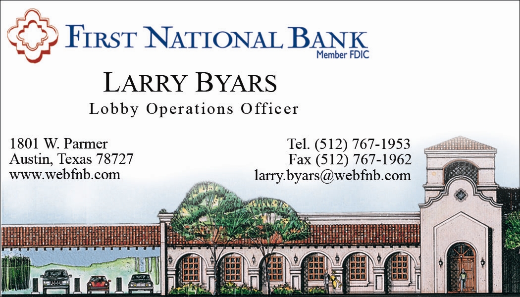 First National bank